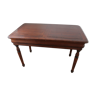 Old desk table, made of chestnut wood