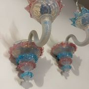 Murano glass wall lights from the 1960s