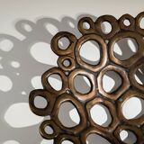 Solid brass fruitbowl