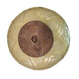 Art Deco glass Bowl On Foot, 1930s