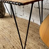Table basse en rotin Raoul Guys