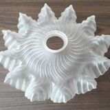 Superb vintage Art Deco glass lampshade, pendant.