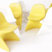 7 children's chairs cassalino by alexander begge, 1970s for manufacturer casala, germany