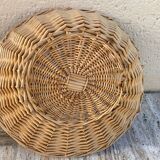 Vintage wicker presentation basket