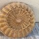 Vintage wicker presentation basket