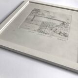 Peter stevenson, lacrosse hyde park, 1972. etching signed in pencil