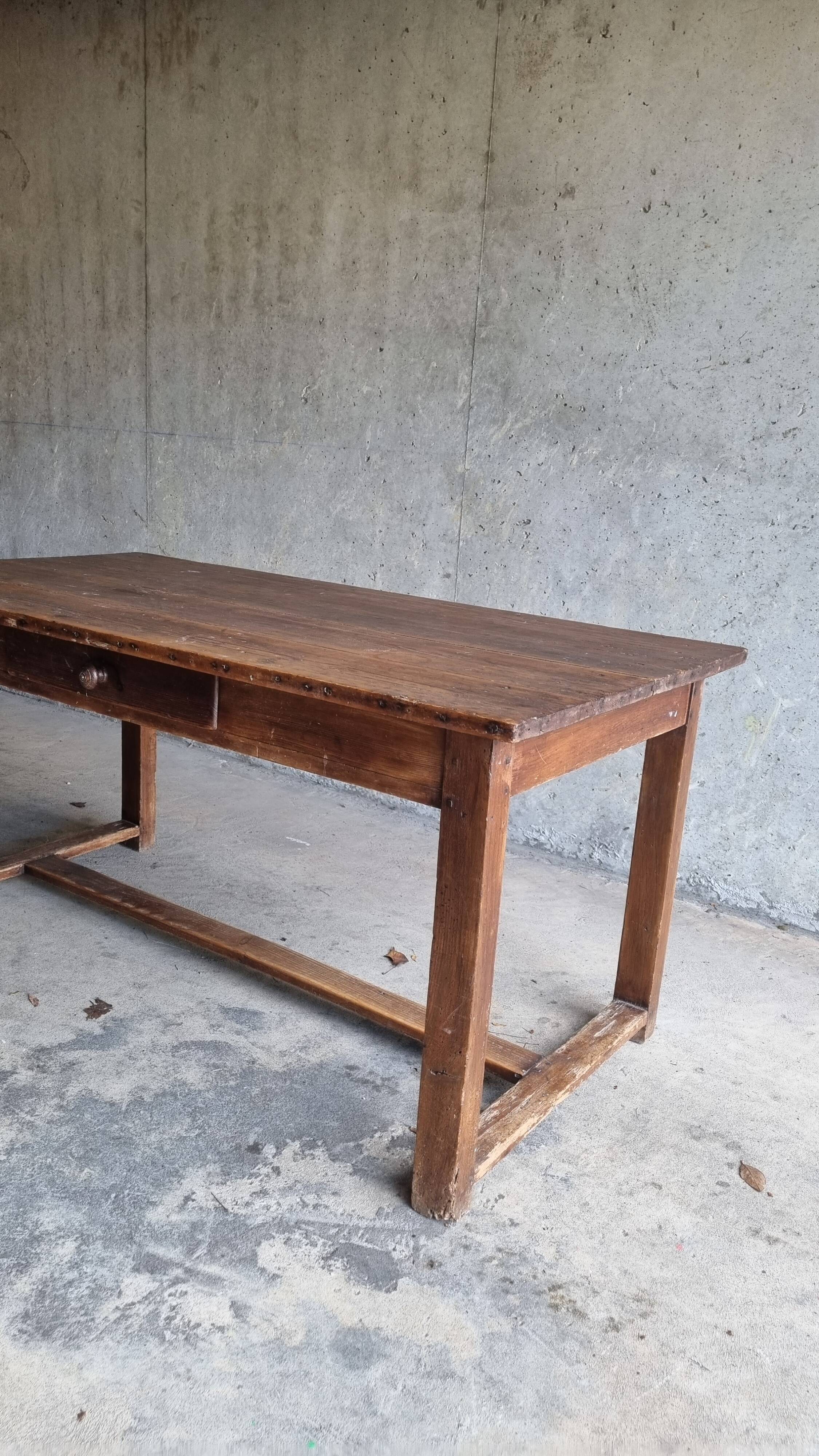 Vintage farm table