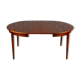 Scandinavian design round table in teak 1960