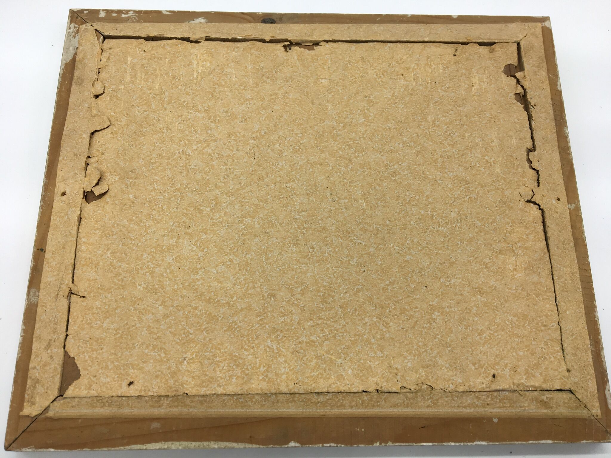 Table countryside landscape year 1970 signed