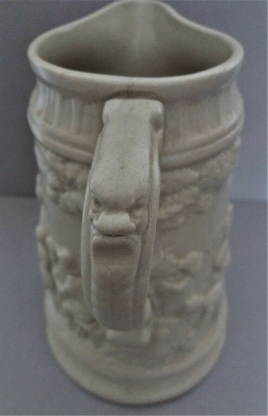 19th England sandstone pitcher tavern scene