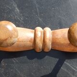 Wall coat rack 4 hooks
