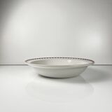 Large salad bowl with "Oeillet" rim, Sarreguemines, 1920-50