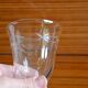 Lot de 6 verres à eau motif branche stylisée