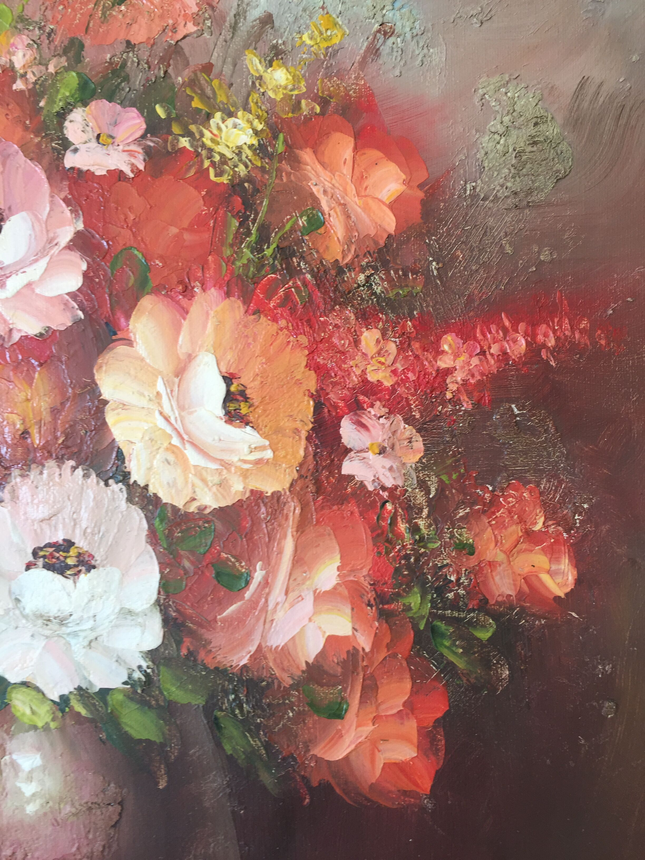 Framed oil on canvas by Edmond Sanders (1898-1961)