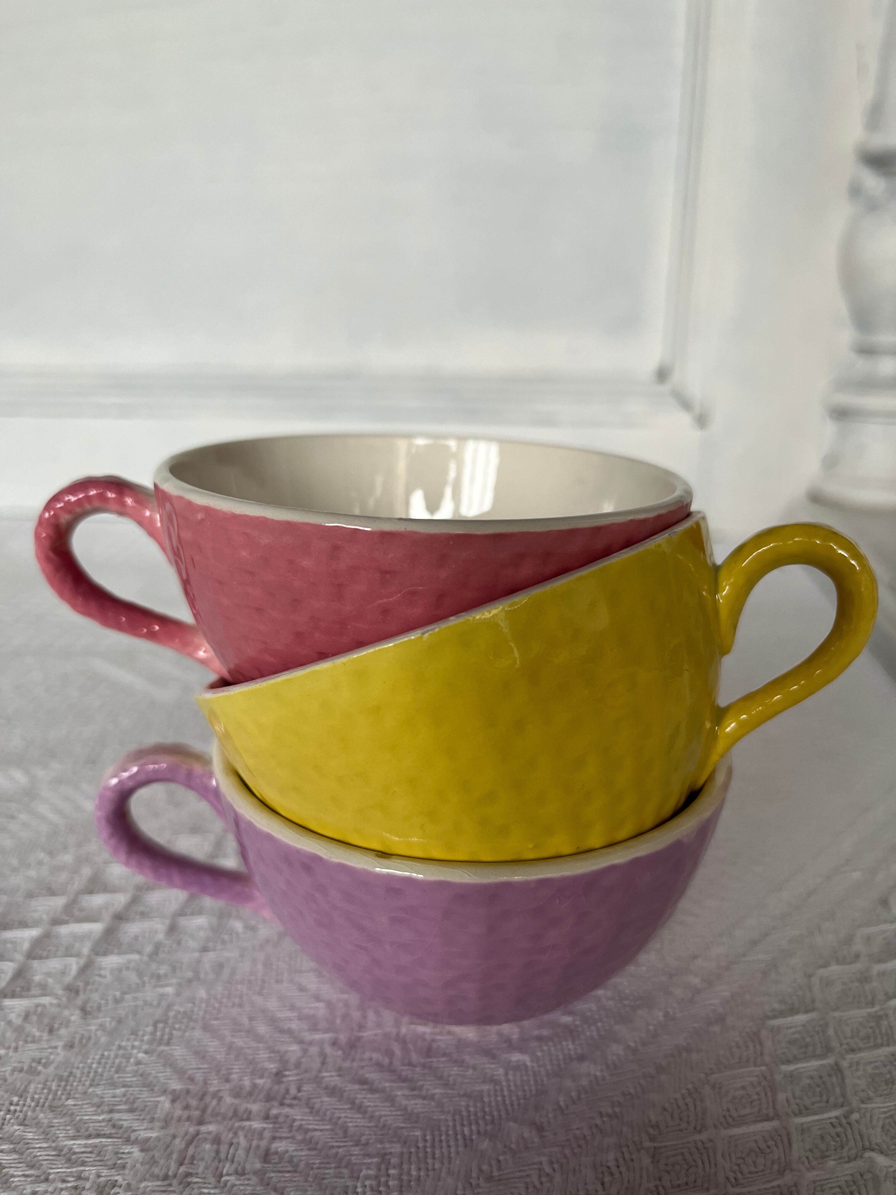 Series of 6 cups Digoin