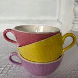 Series of 6 cups Digoin