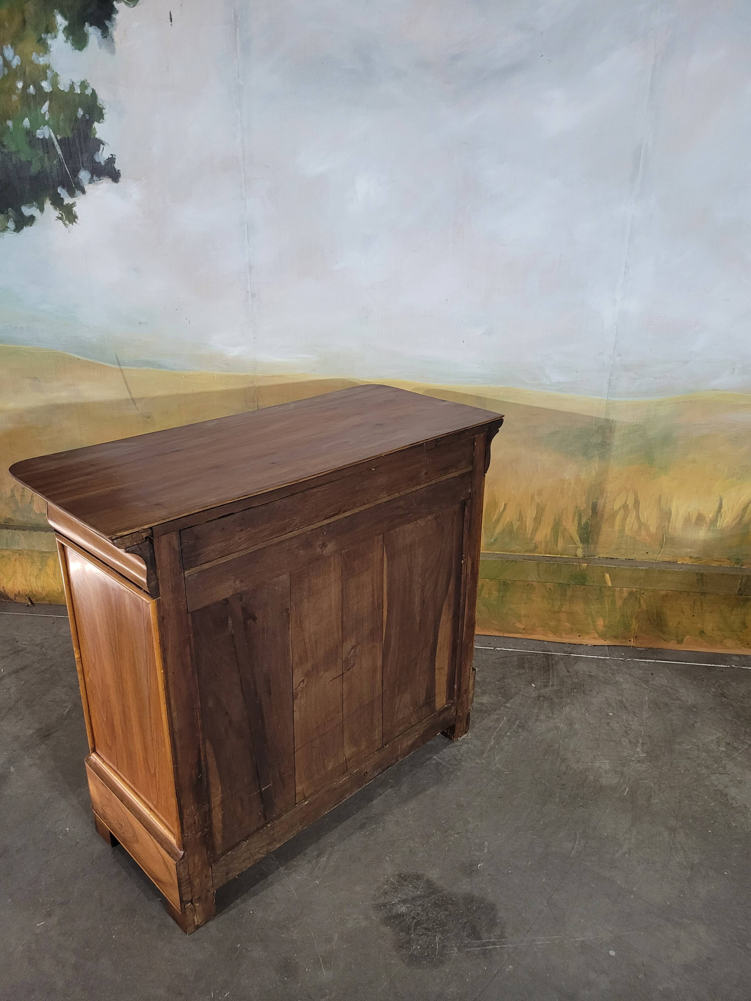 Small Louis Philippe chest of drawers