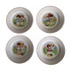 Lunéville children's "talking" dessert plates