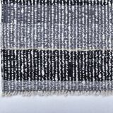 black blue kilim rug 140x210 cm, small kilim rug from turkey, wool kilim