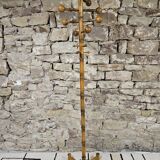 Coat rack with wooden balls 1970"