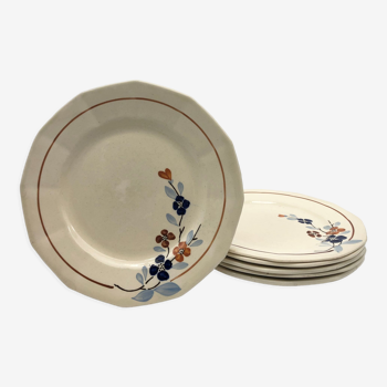 Assiettes Sarreguemines modèle 5041