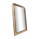 Mirror XIX eme in wood and stucco