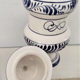 Pharmacy ceramic pot with mentha inscription