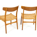 Ch23 Dining Chairs by Hans J. Wegner for Carl Hansen & Søn, Set of 4