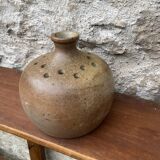 Pique fleurs en grès vintage