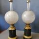 Paire de lampes à pétrole Napoléon III