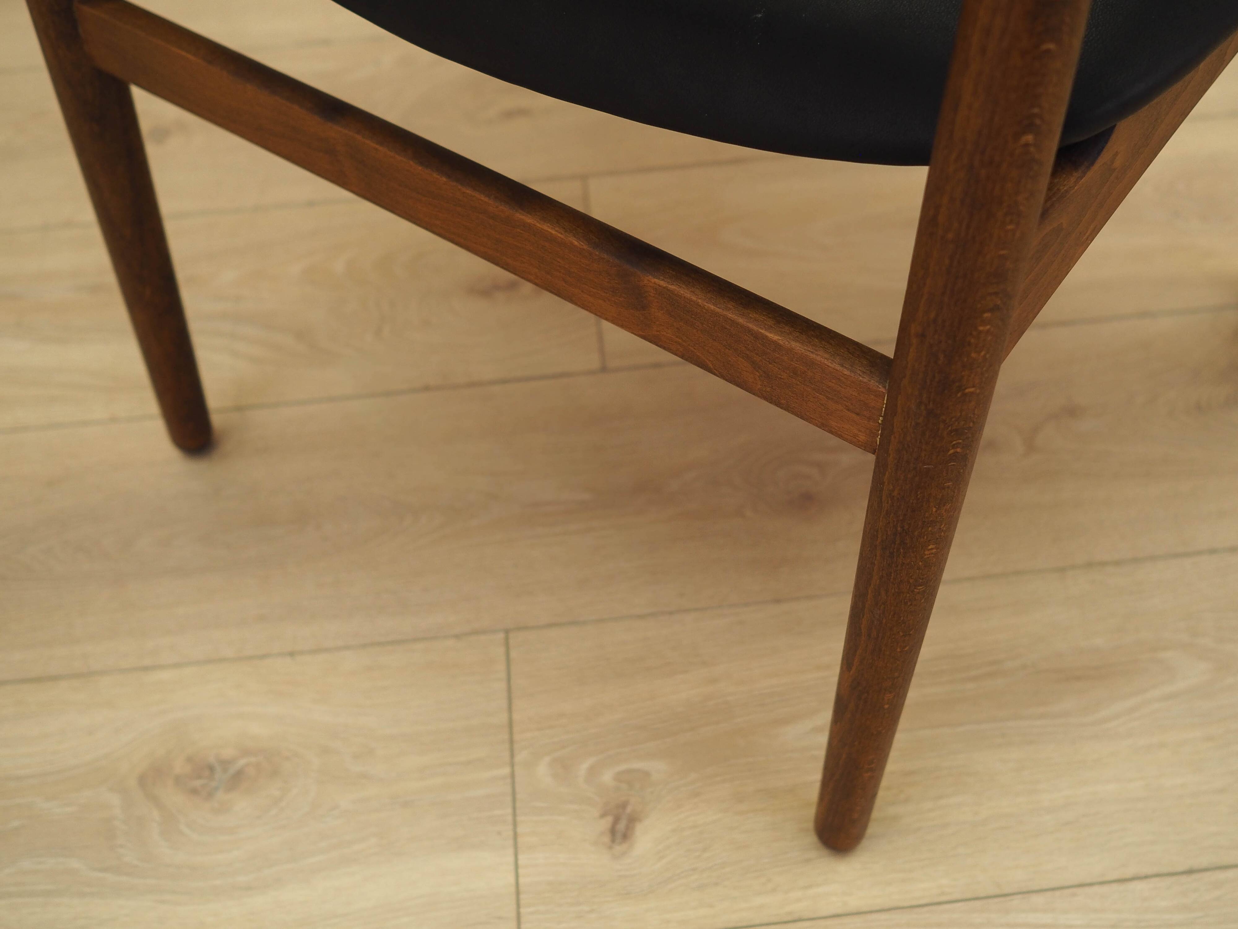 Larsen & Madsen Oak Lounge Chair for Fritz Hansen, 1970s
