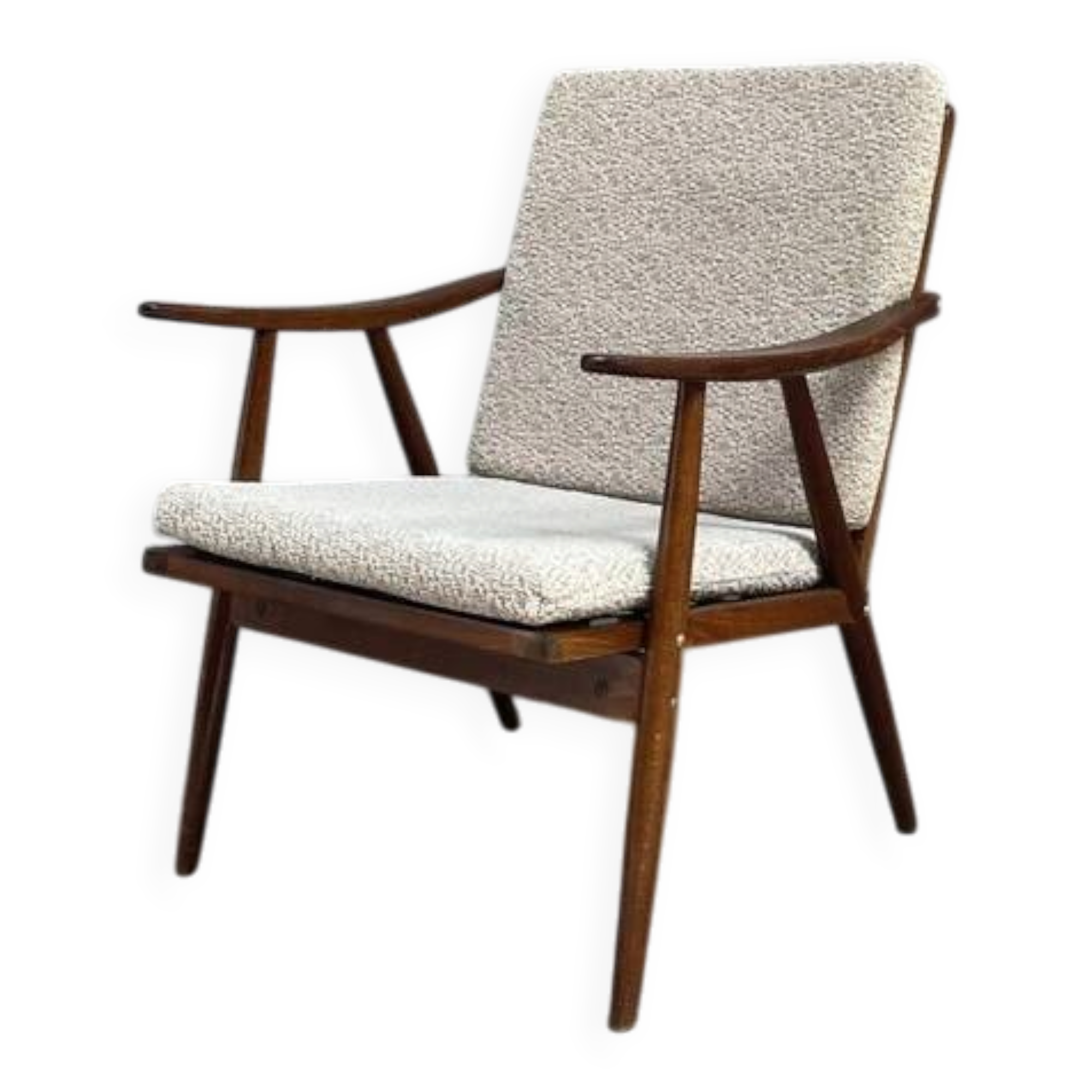 Boomerang armchair