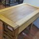 vintage modular table in oak GILLERME and CHAMBRON
