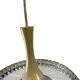 Vintage space age chandelier / 1970s pendant light