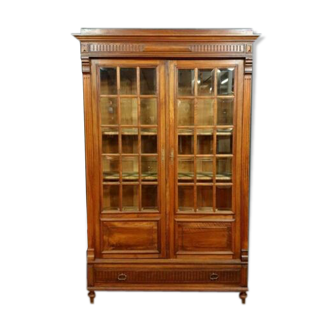 Library Louis XVI Parisienne tiles in blond mahogany