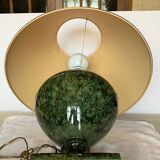 80s ceramic vase table lamp