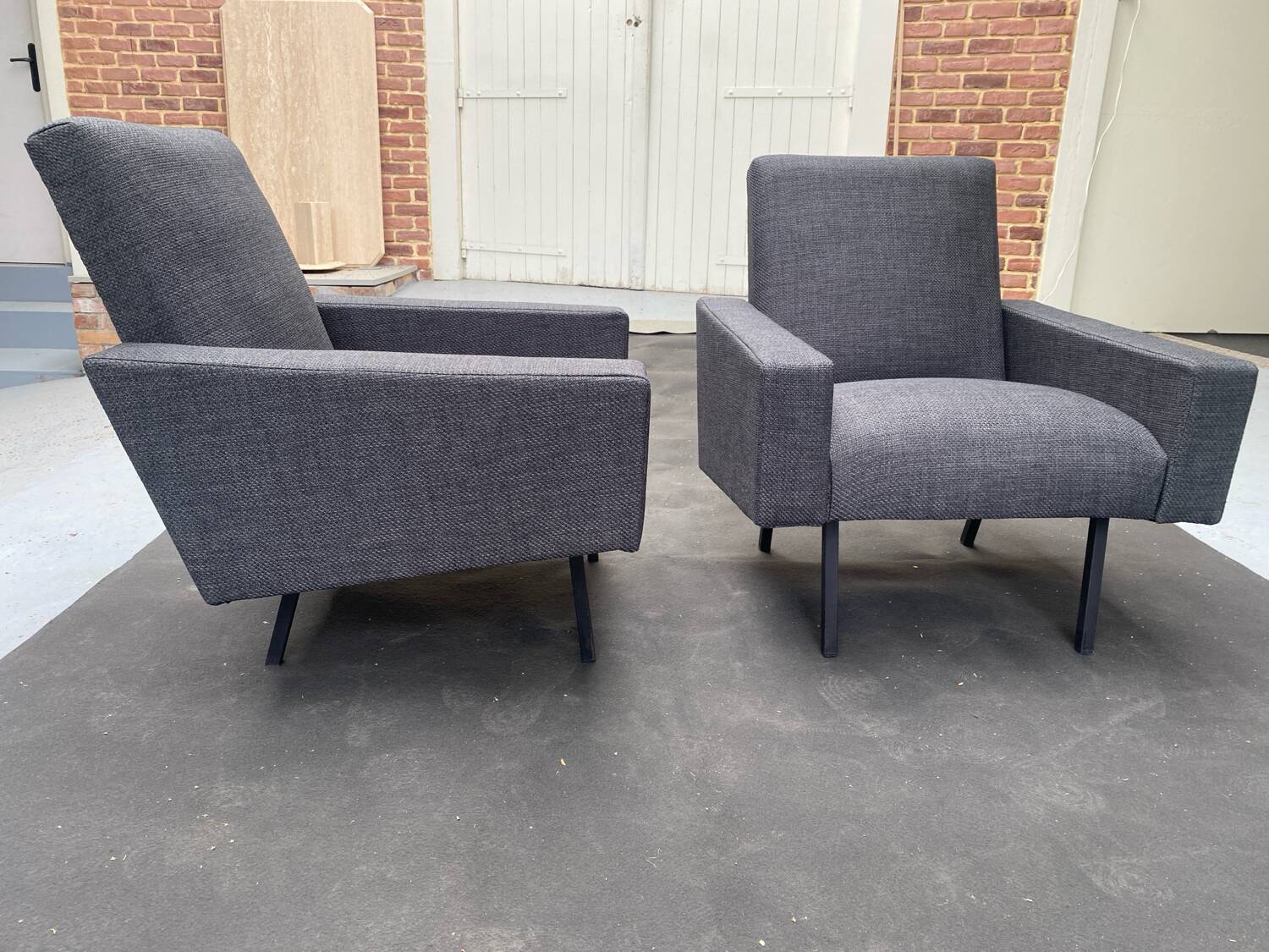 Paire de fauteuil vintage