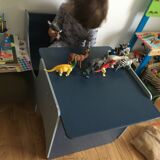 High chair or table with children's chair