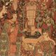 Tapestry "The Novel of the Rose" by Anne Roland Aknin 1985