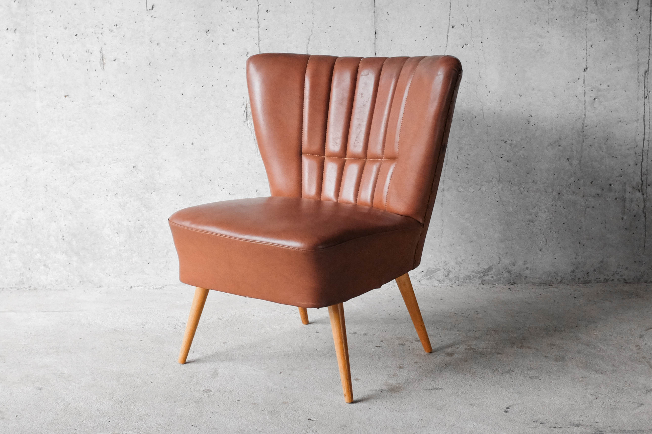 Tawny cocktail chair - 1960