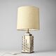 Ceramic lamp, Charles Harva, France, circa 1930
