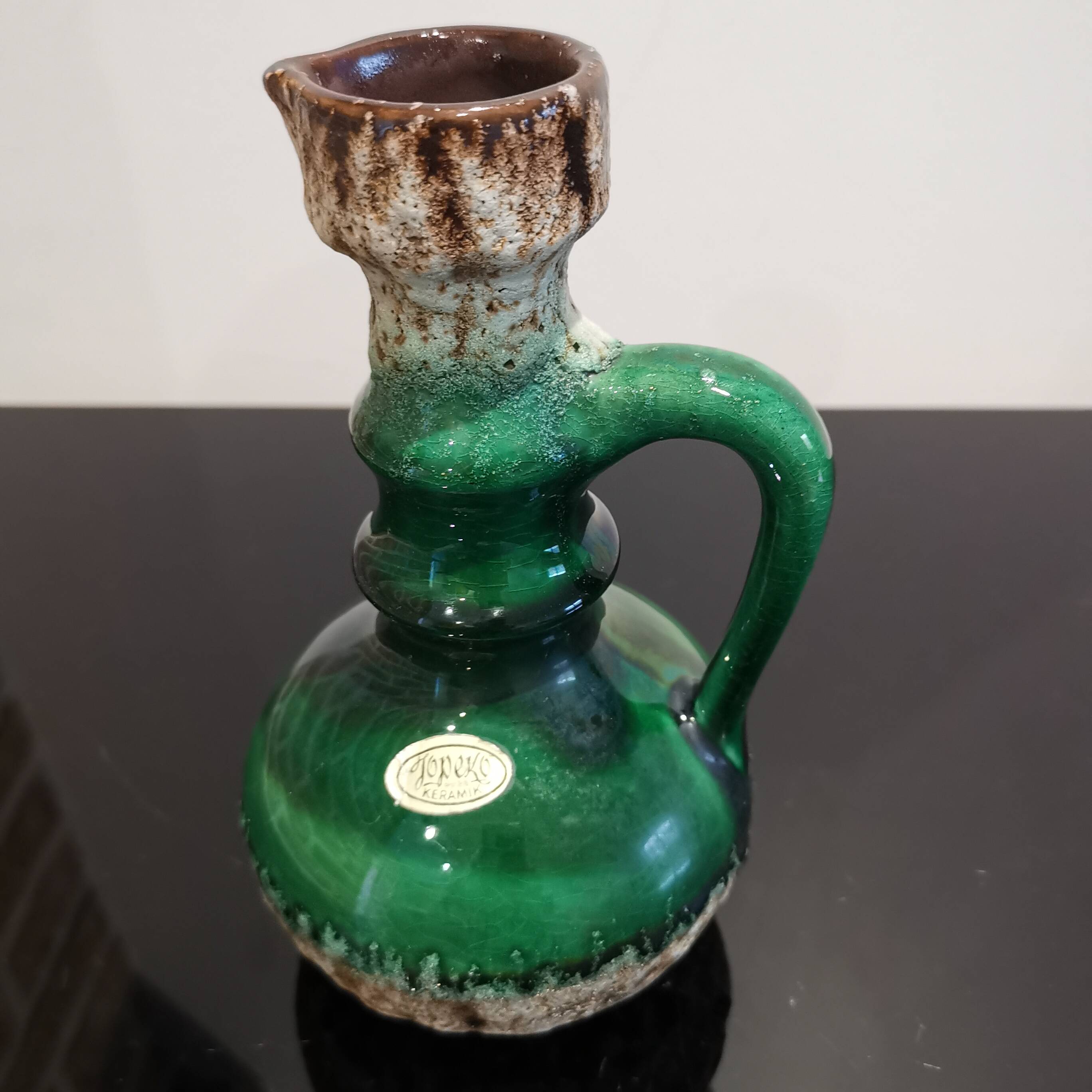 Fat Lava Vase Germany Jopeko Keramik 1201-21 1960s