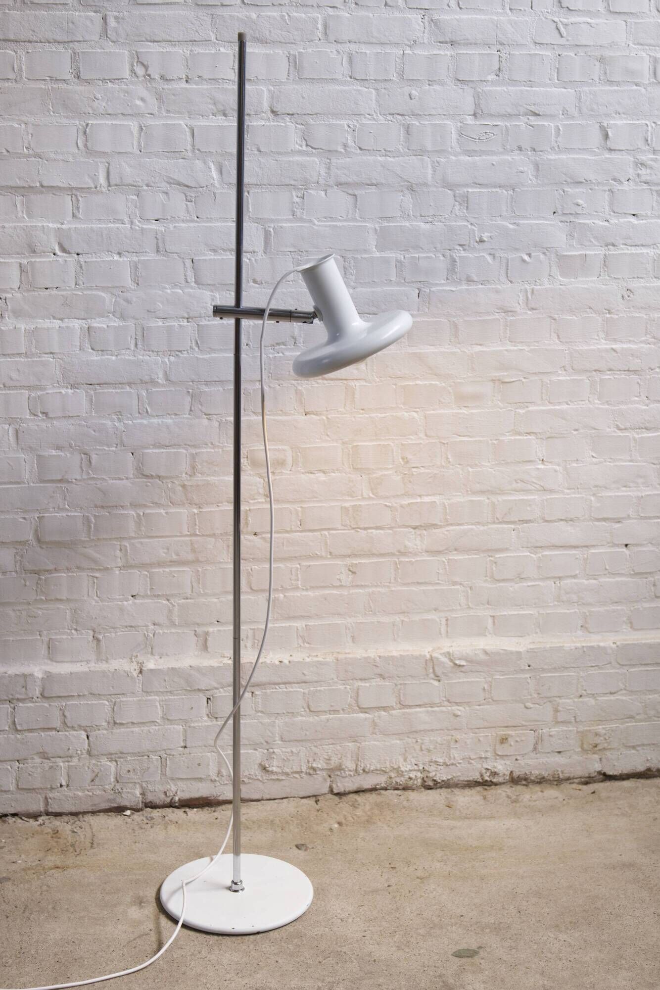 Vintage Danish floor lamp by Hans Due for Fog & Morup, 1970s