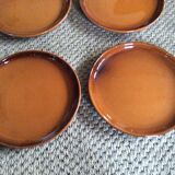 Series of 6 dessert plates