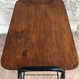 Vintage side table with magazines rack 1960