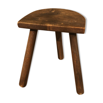 Wooden tripod stool