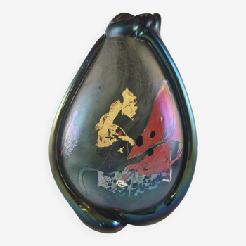 “Cord foot” vase, signed Robert Pierini, 1990s