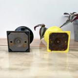 Pair of two-tone Bakelite wall hook