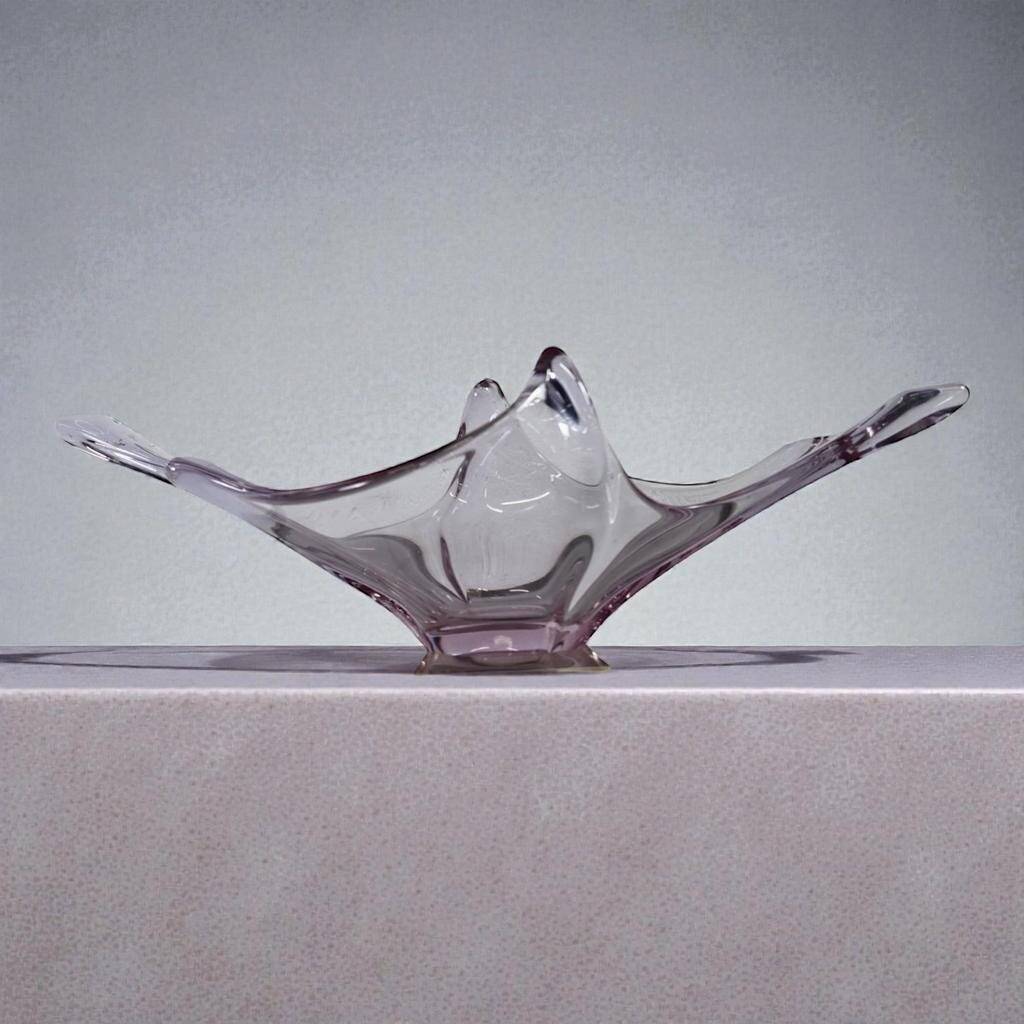 Vintage purple Murano glass bowl/cup