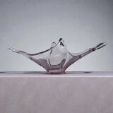 Vintage purple Murano glass bowl/cup